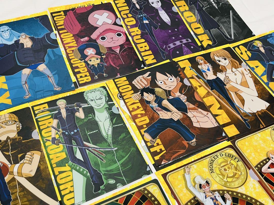 ワンピース FILM GOLD ミニクリアファイルコレクション コンプ