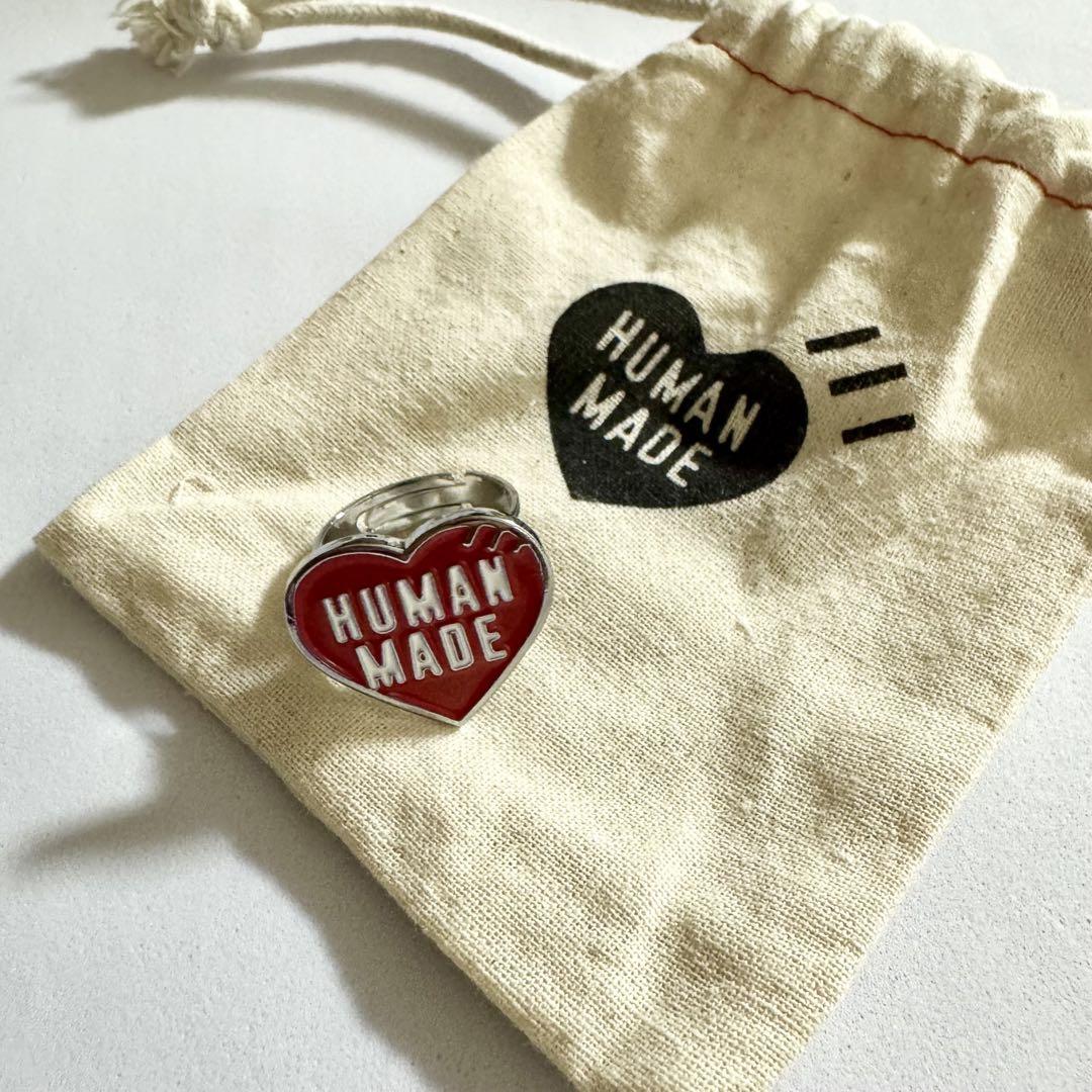 希少◆送料込♪【HUMAN MADE】ハート リング 指輪 レッド HUMAN MADE HEART RING ハートリング レッド - メルカリ