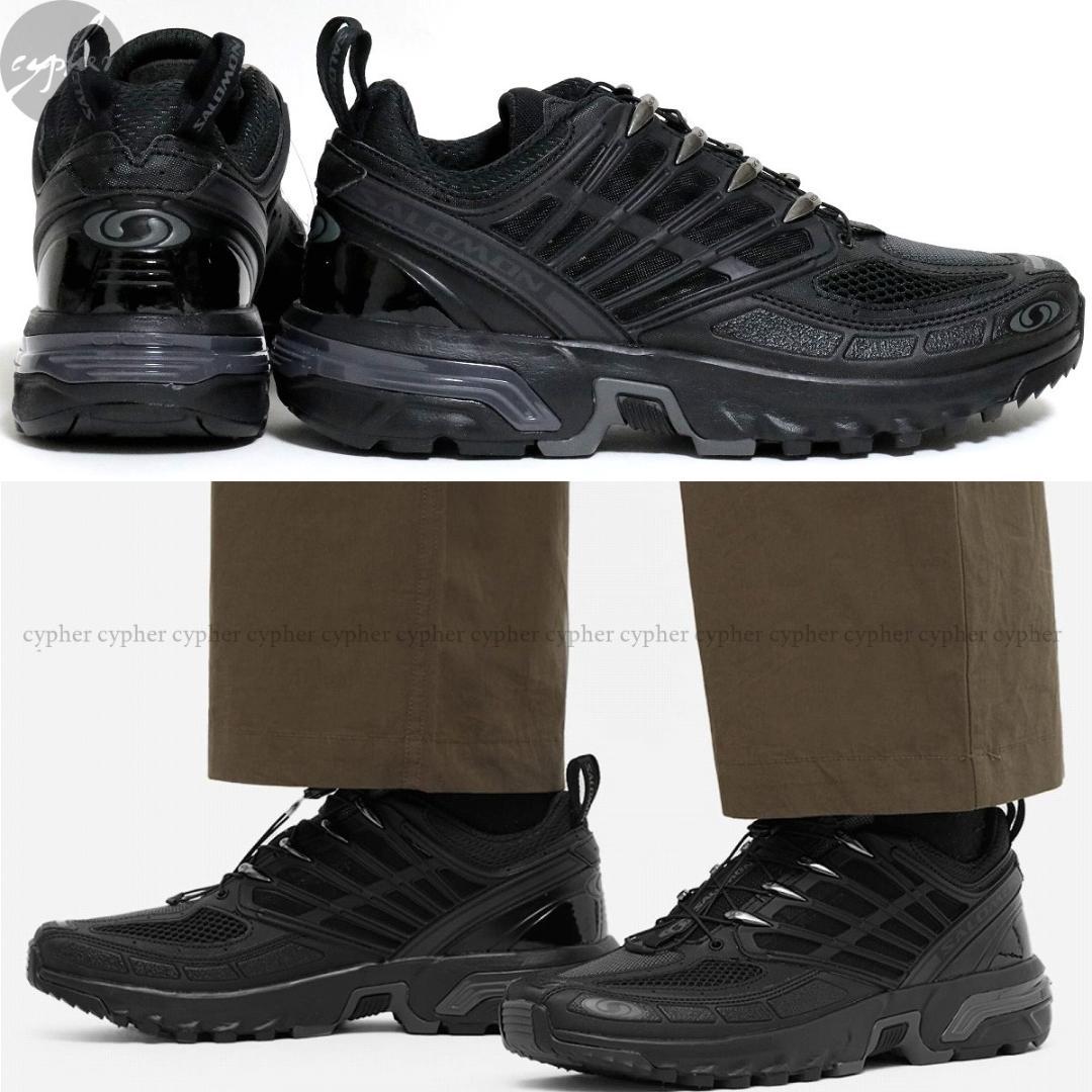 24cm 新品 SALOMON ACS PRO 黒 サロモン スニーカー 画像5