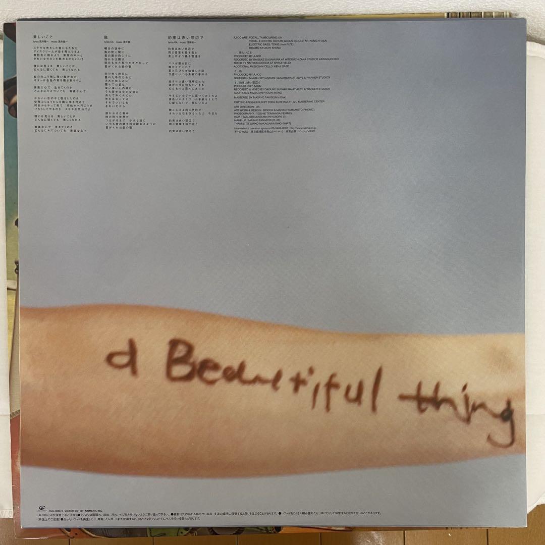 d*e様 AJICO『A BEAUTIFUL THING』LPレコード ジャケッ - メルカリ