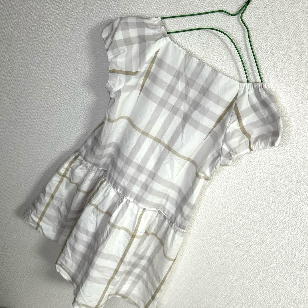 バーバリー　半袖ワンピース　140　ノバチェック Burberry 女の子 140 kids 子供 ワンピース ノバチェック 半袖