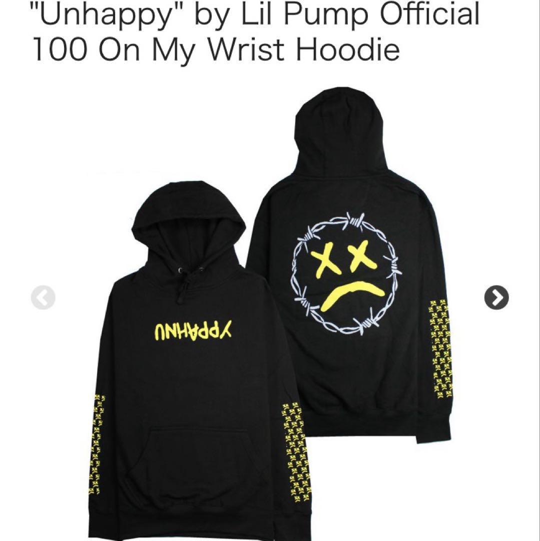 【美品】【希少】Mサイズ UNHAPPY LIL PUMP プルオーバー
