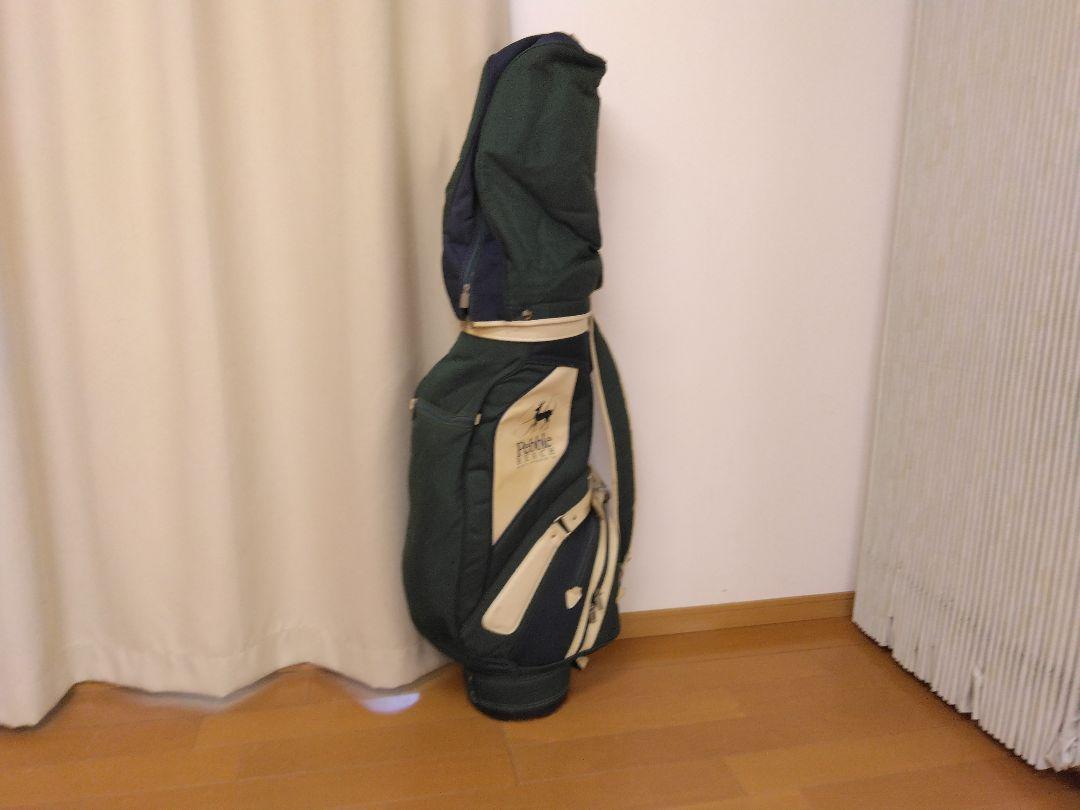 pebblebeachグリーン色キャディバッグ