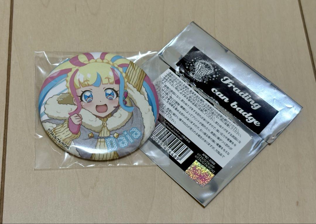 プリパラ プリチャン だいあ　缶バッジ Winter Live 2019