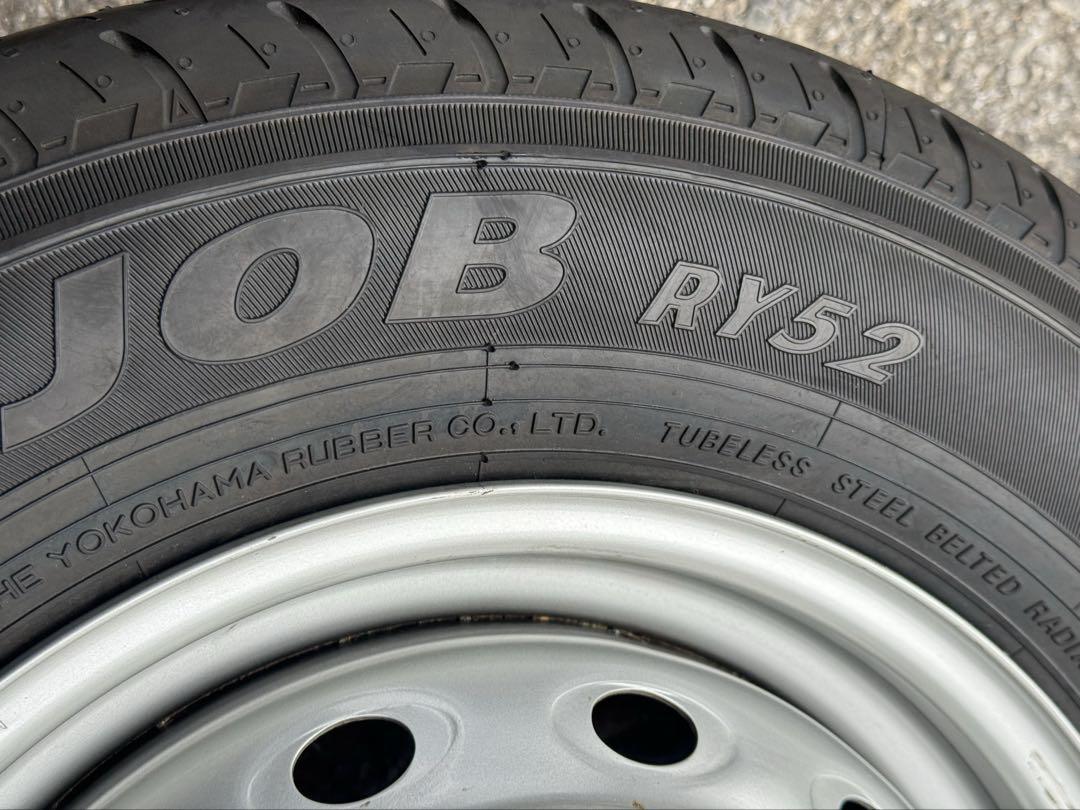 【23年製　未走行】145/80R12 貨物用タイヤ　４本セット