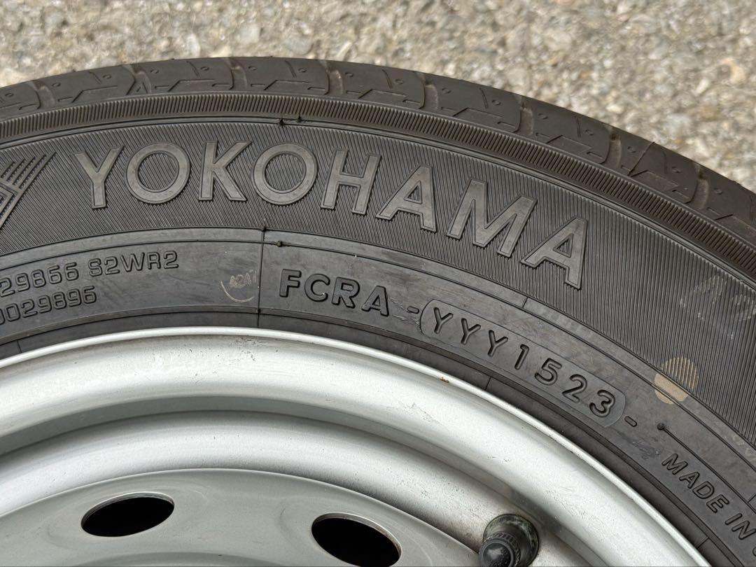 【23年製　未走行】145/80R12 貨物用タイヤ　４本セット