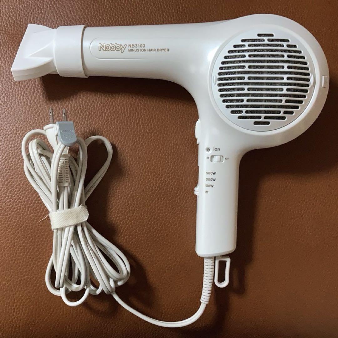 Nobby ヘアドライヤー NB3100 ホワイト 未使用｜Yahoo!フリマ