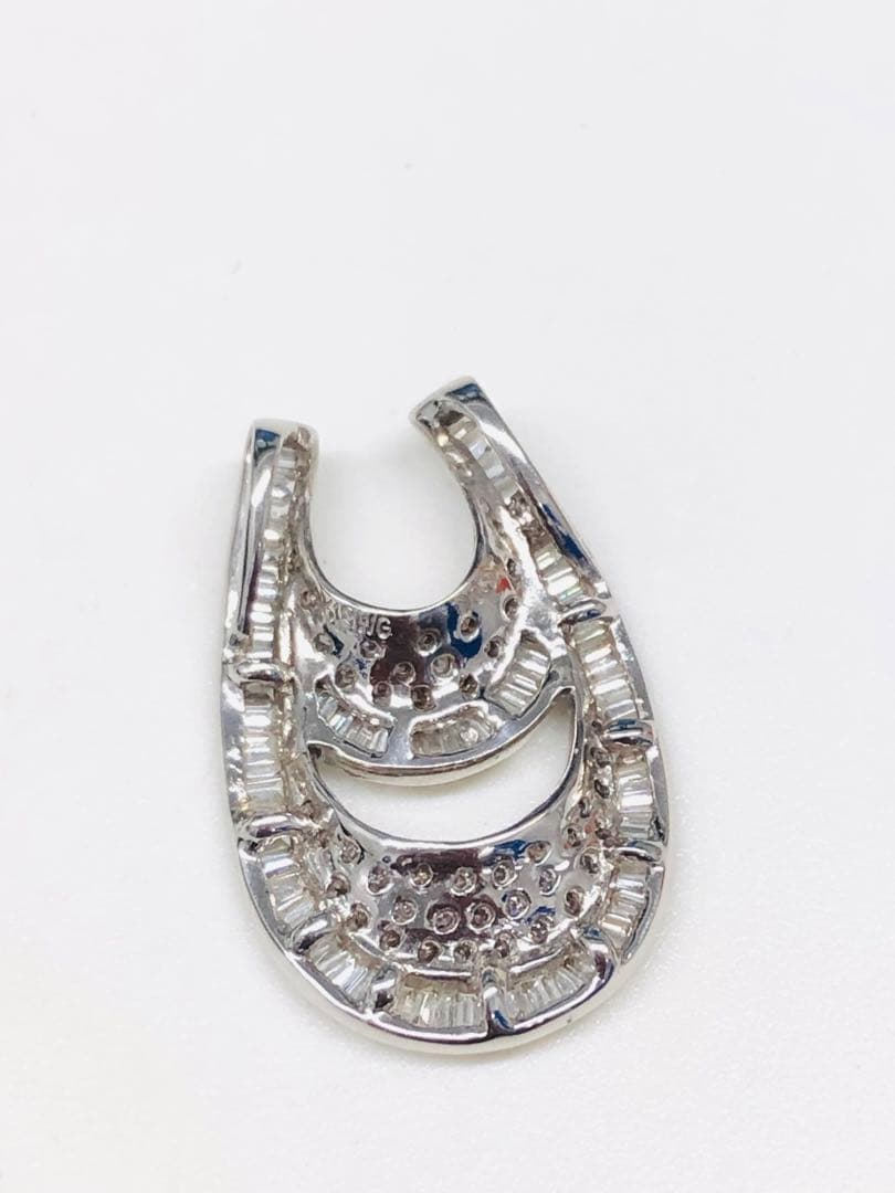 K18 ホワイトゴールド ダイヤモンド ネックレス トップ K18 ホワイトゴールド ダイヤモンド ネックレス トップ