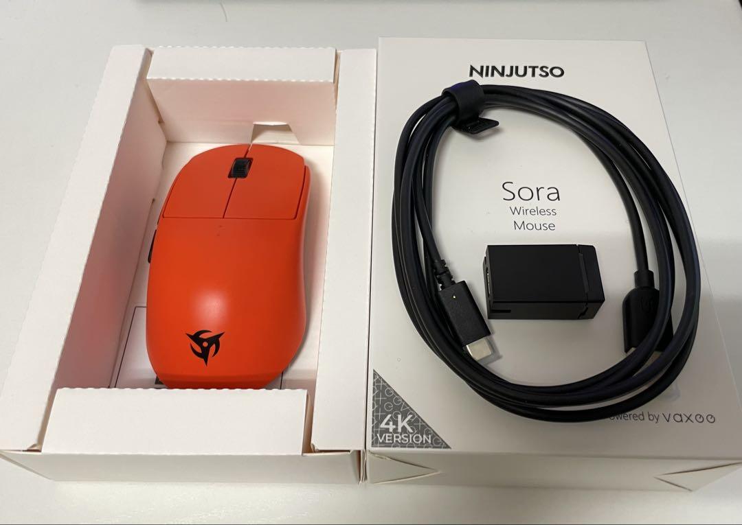 Vaxee x Ninjutso Sora 4K マウス・トラックボール Vaxee x Ninjutso Sora 4K マウス・トラックボール