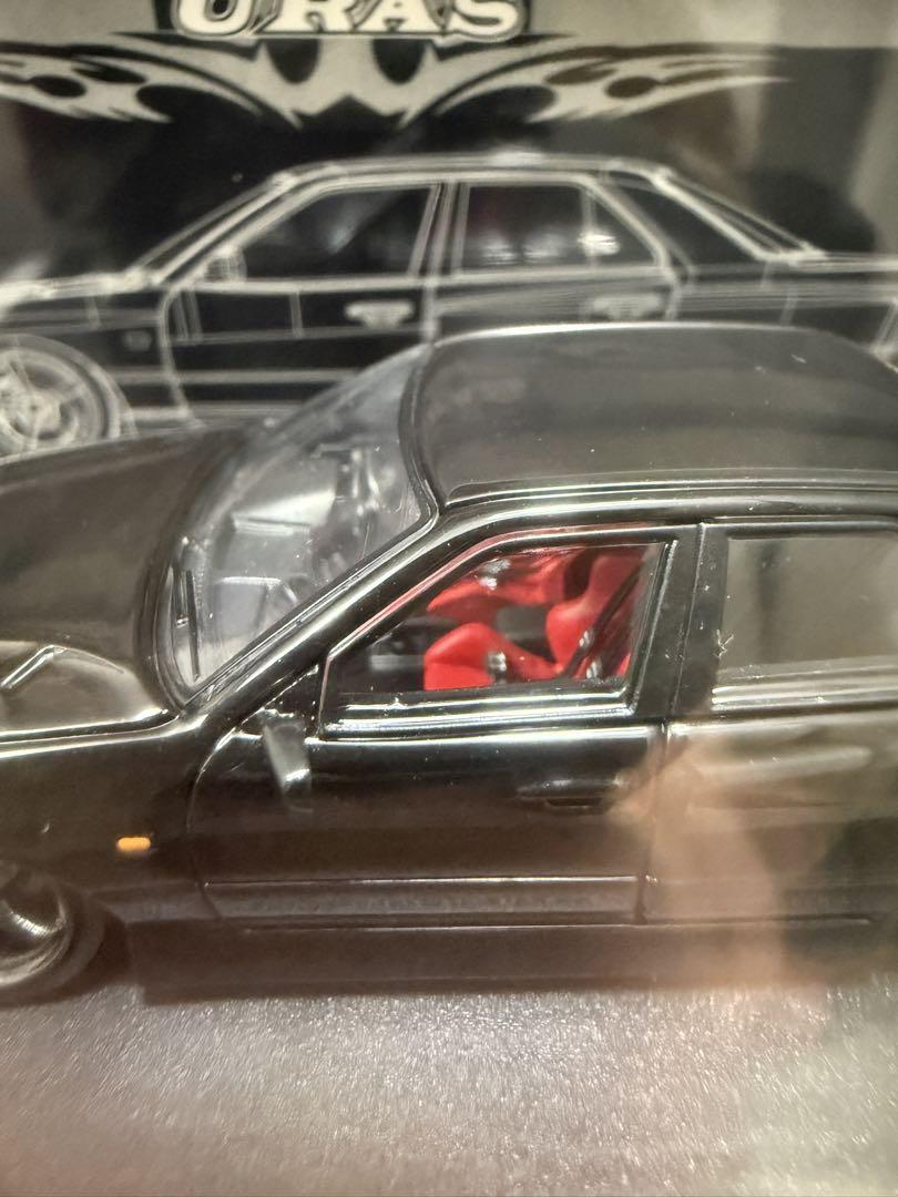 Mortal models 1/64 スカイライン　ER34 ブラック URAS