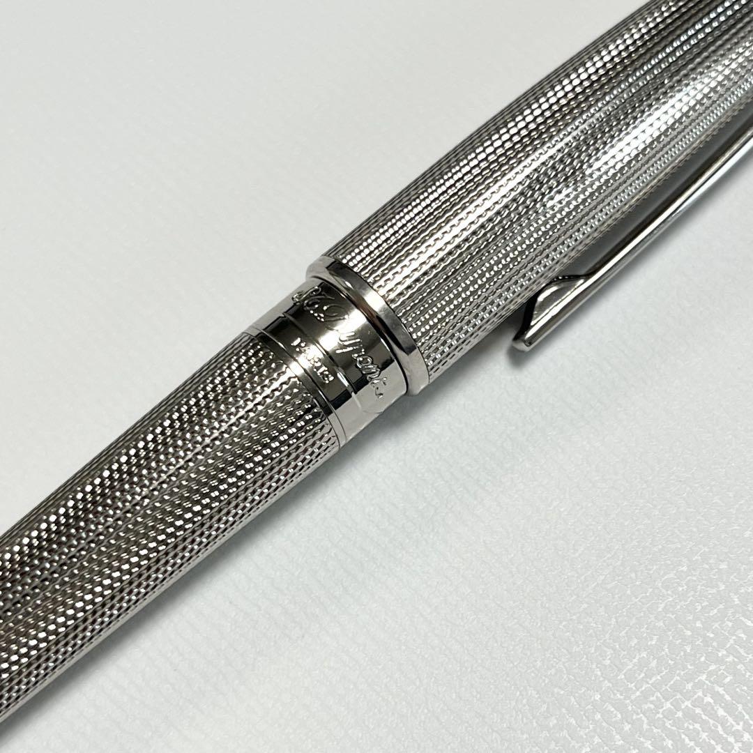 S.T.Dupont Olympio オランピオ キャップ式ボールペン シルバー