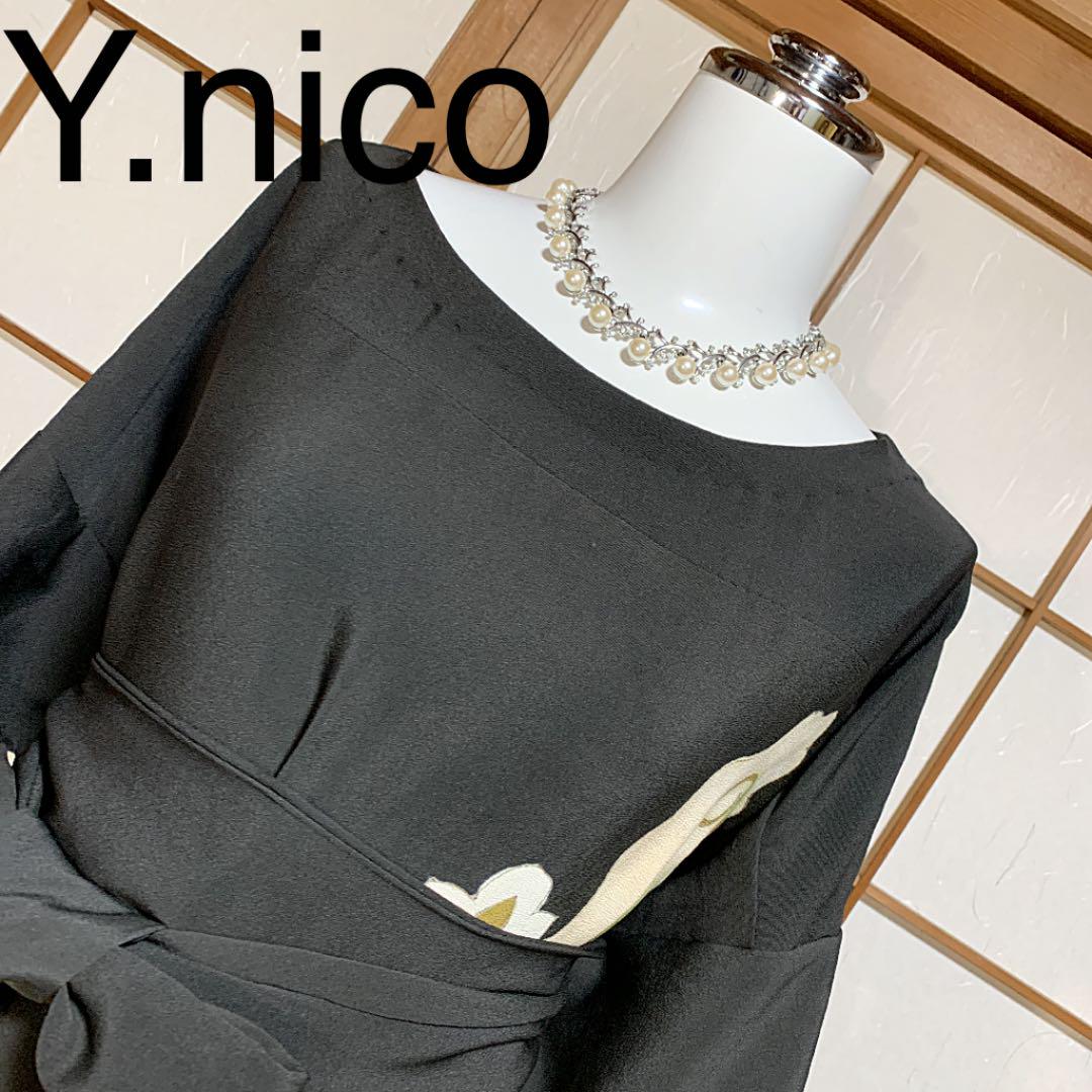 SALE L 着物リメイク 正絹 留袖 着丈127アンティーク留袖 ロングワンピース Viftv-m93596183196 即納在庫あ