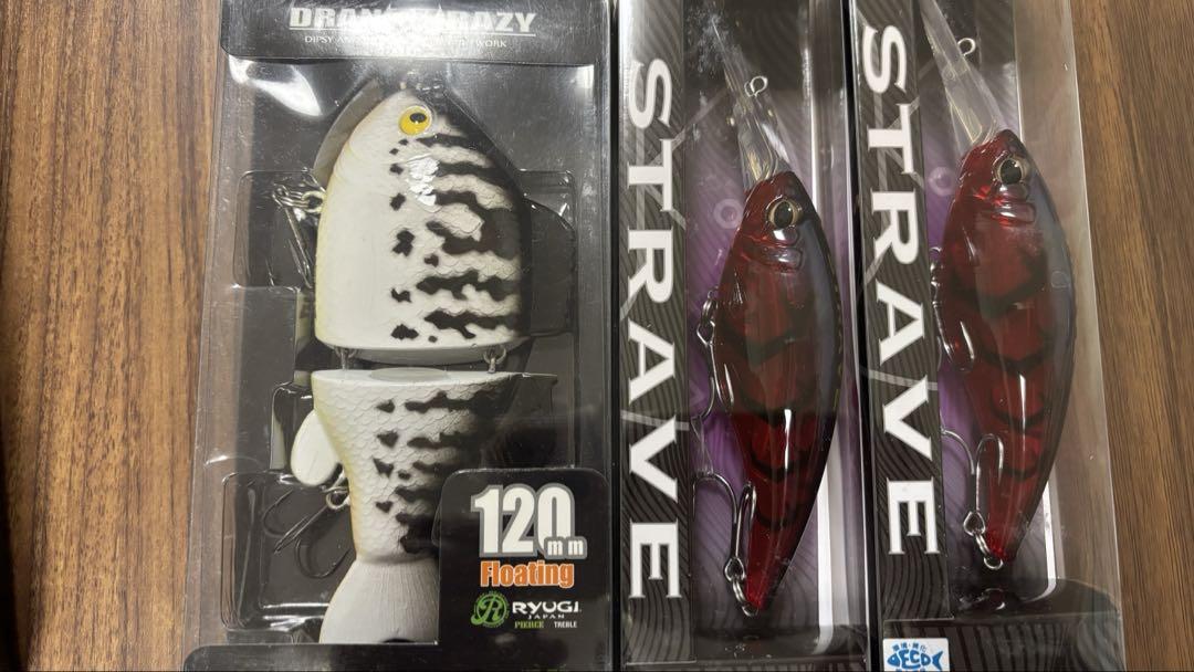 バスルアー　まとめ売り　タイニークラッシュ