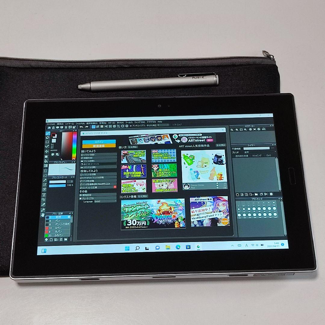 NEC筆圧対応お絵描きタブレット純正リカバリwindows11pro 85
