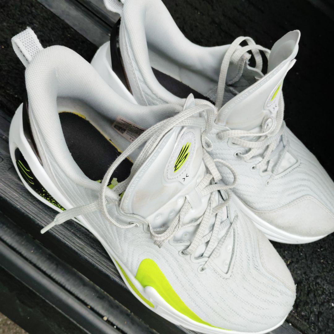 CURRY12 バスケットボールシューズ 28サイズ グレー/イエロー