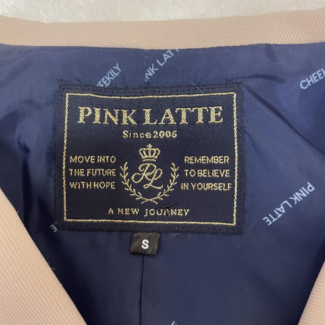 美品】pink latte ピンクラテ 卒服 スカート ジャケット ベージュ