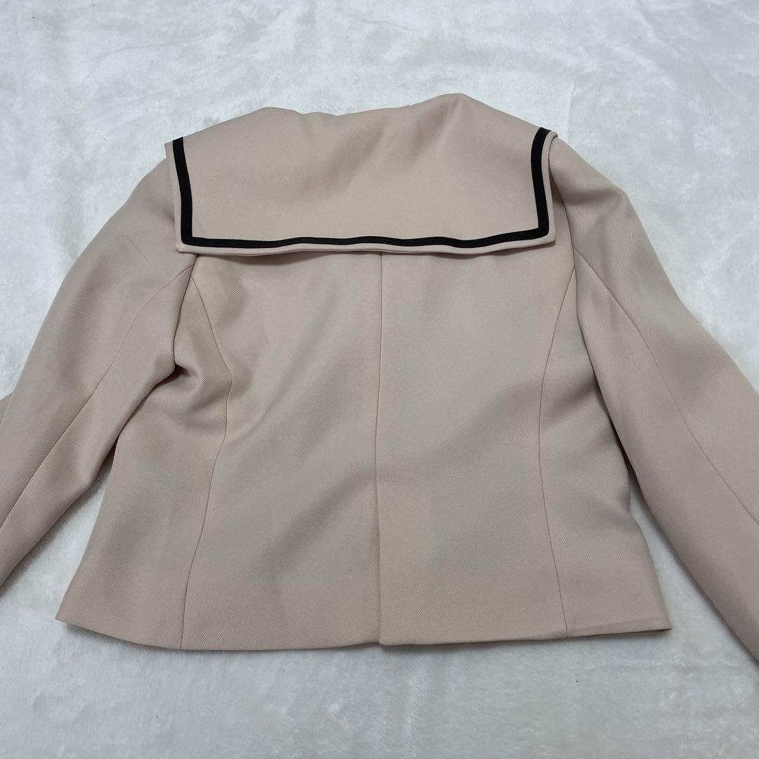 本格派ま！ latte 美品】pink ピンクラテ ベージュ ジャケット スカート 卒服 フォーマル・ドレス・スーツ