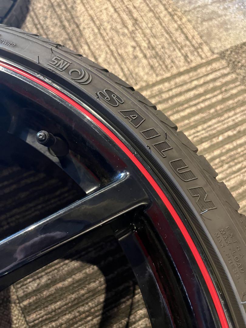 ◯2/2 ホンダ純正シビックタイプR FK8 アルミホイール＆タイヤ 1本価格◯