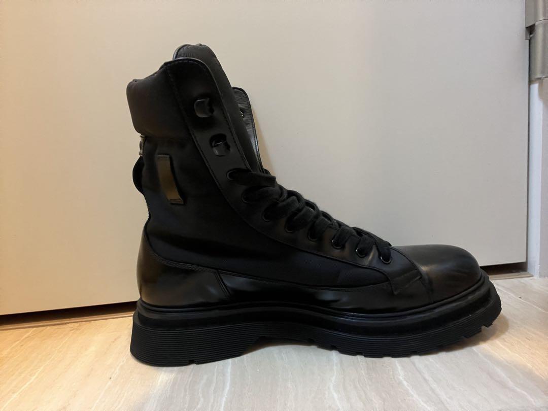 【早い者勝ち！】✨美品✨PRADA コンバットレースアップブーツ