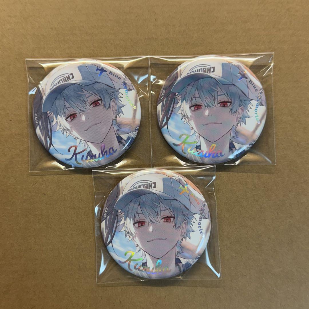ChroNoiR Blue memories ランダムオーロラ缶バッジ 葛葉 - メルカリ