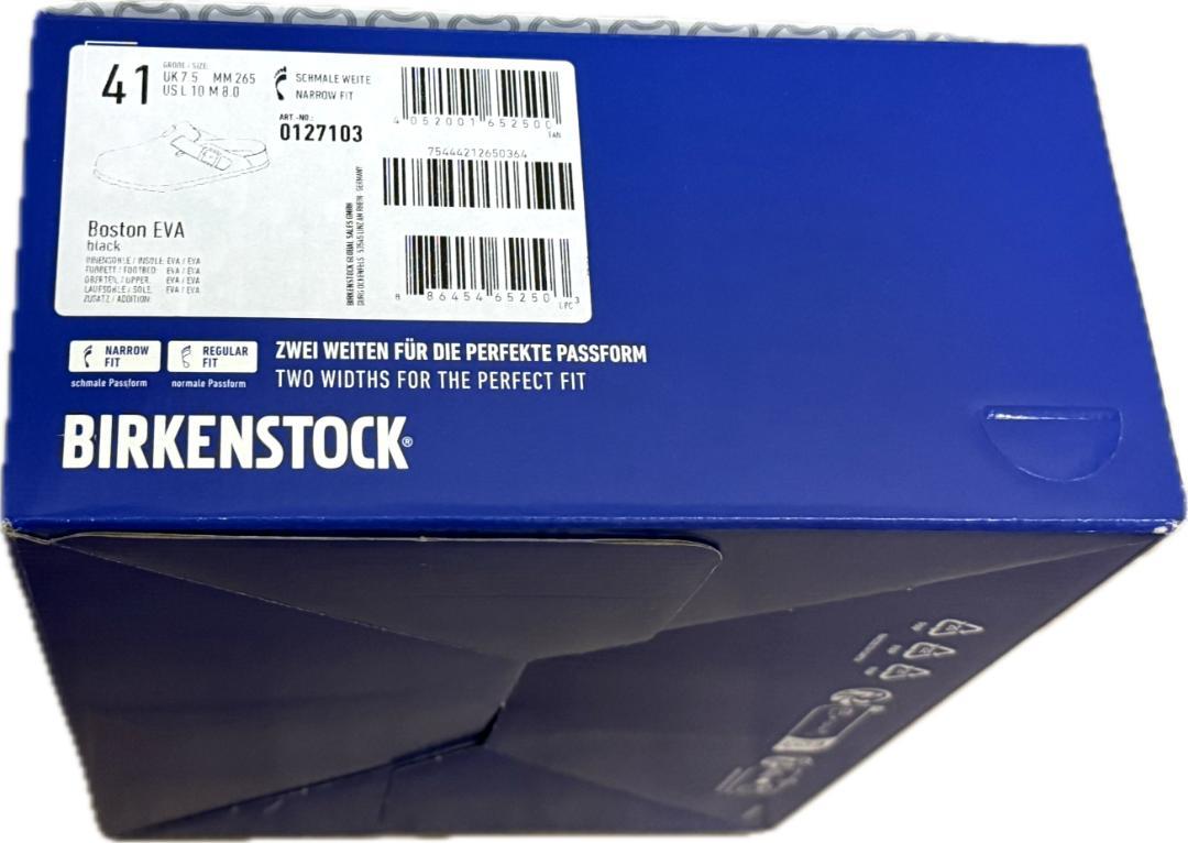 Birkenstock Boston Eva フラットサンダル ブラック 41