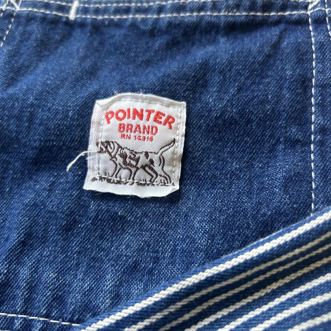 POINTER カバーオール ヒッコリー ストライプ