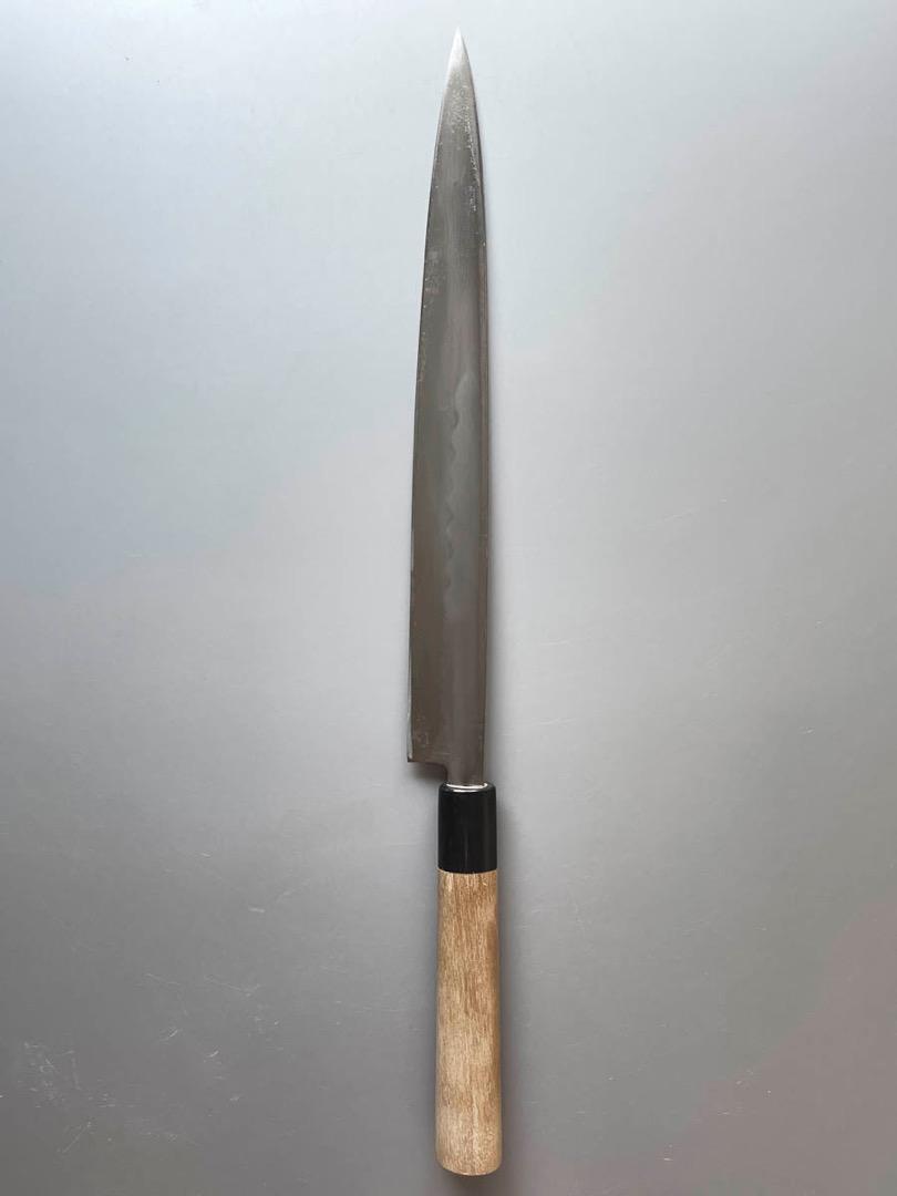 京都 有次 本焼 柳刃包丁 尺寸（30cm） 鞘付き 新品水牛柄 京都 有次 本焼 柳刃包丁 尺寸（30cm） 鞘付き 新品水牛柄