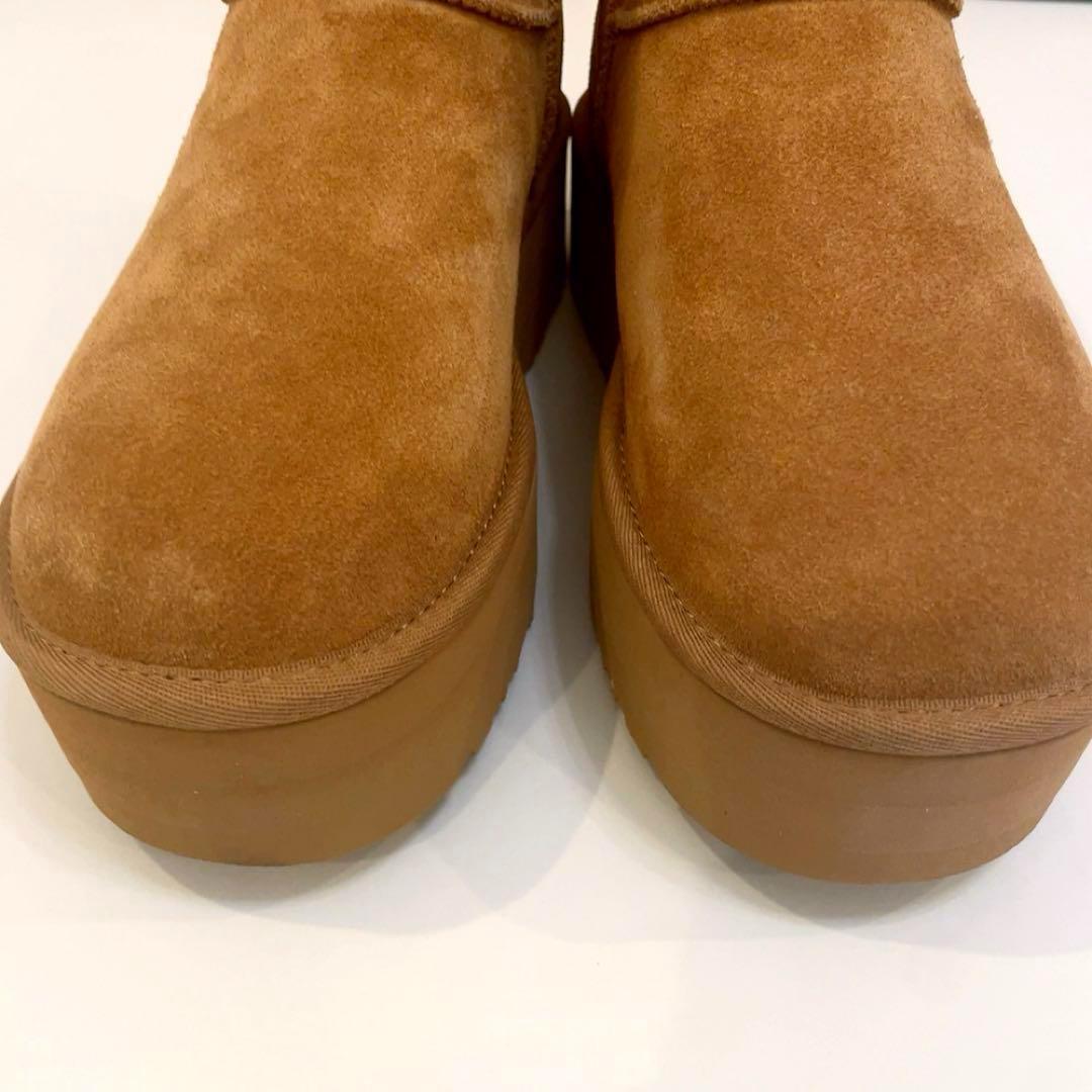 UGG アグ 厚底 クラシックミニ プラットフォーム 25 CHE チェスナット UGG アグ 厚底 クラシックミニ プラットフォーム 25 CHE チェスナット