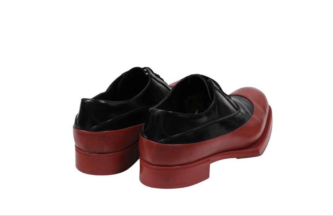 PRADA 12AWラバーソール 赤黒