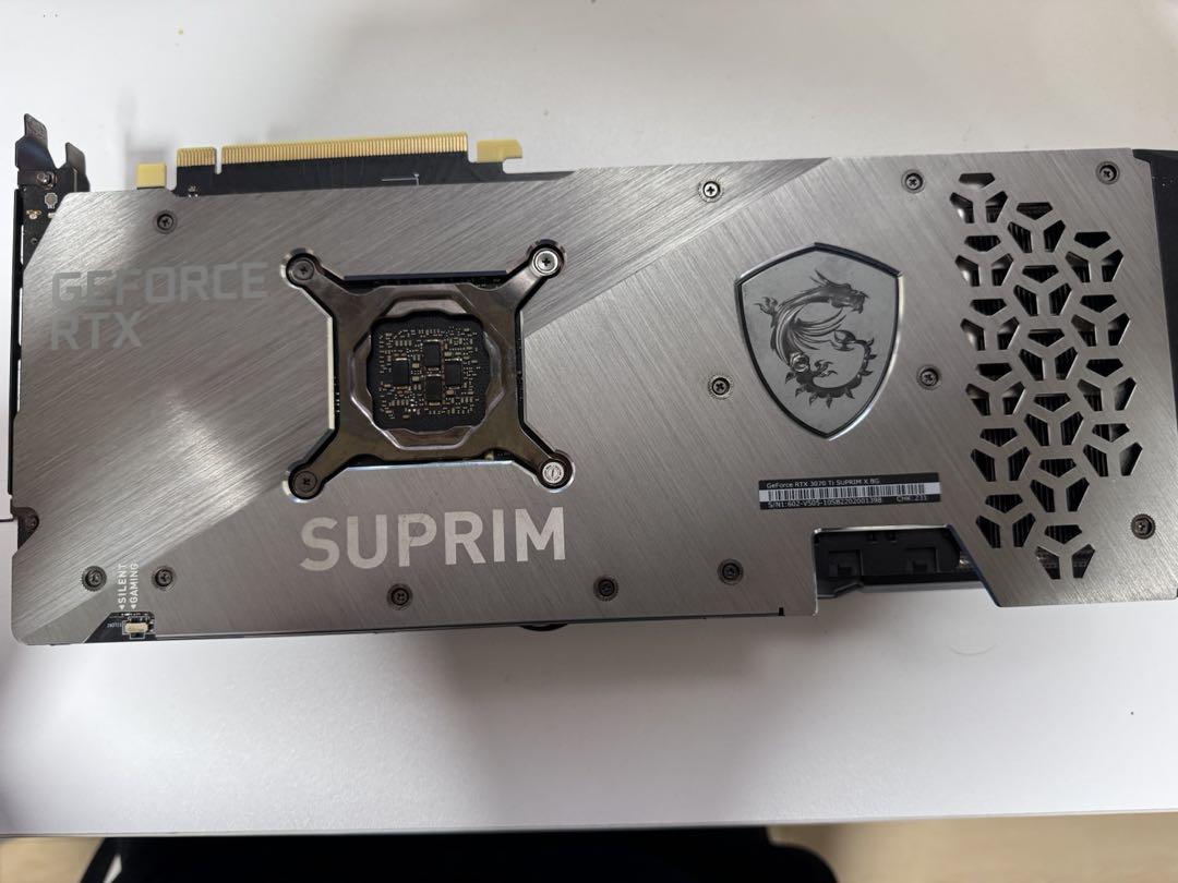 RTX 3070 Ti SUPRIM X 8G MSI 正規品 美品