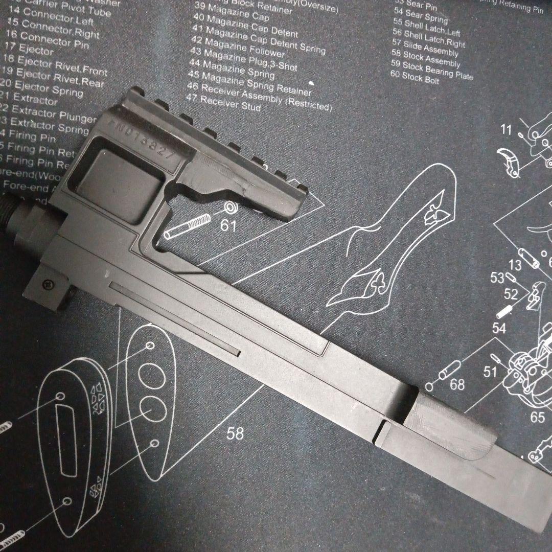 東京マルイ　p90 アッパーフレーム　プレシジョンアッパー風加工