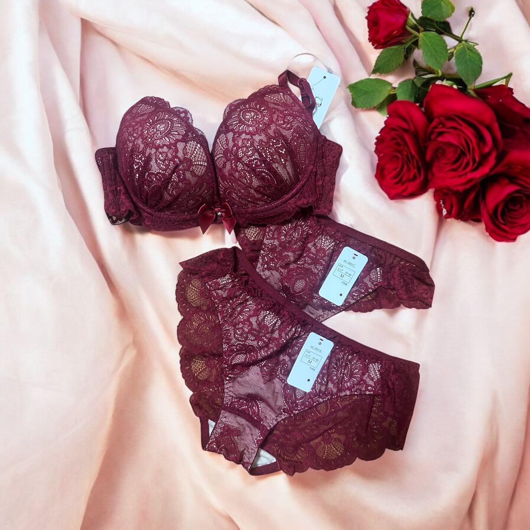 【2セット まとめ売り】ブラジャー ＆ ショーツ ブラセット セクシー DRW
