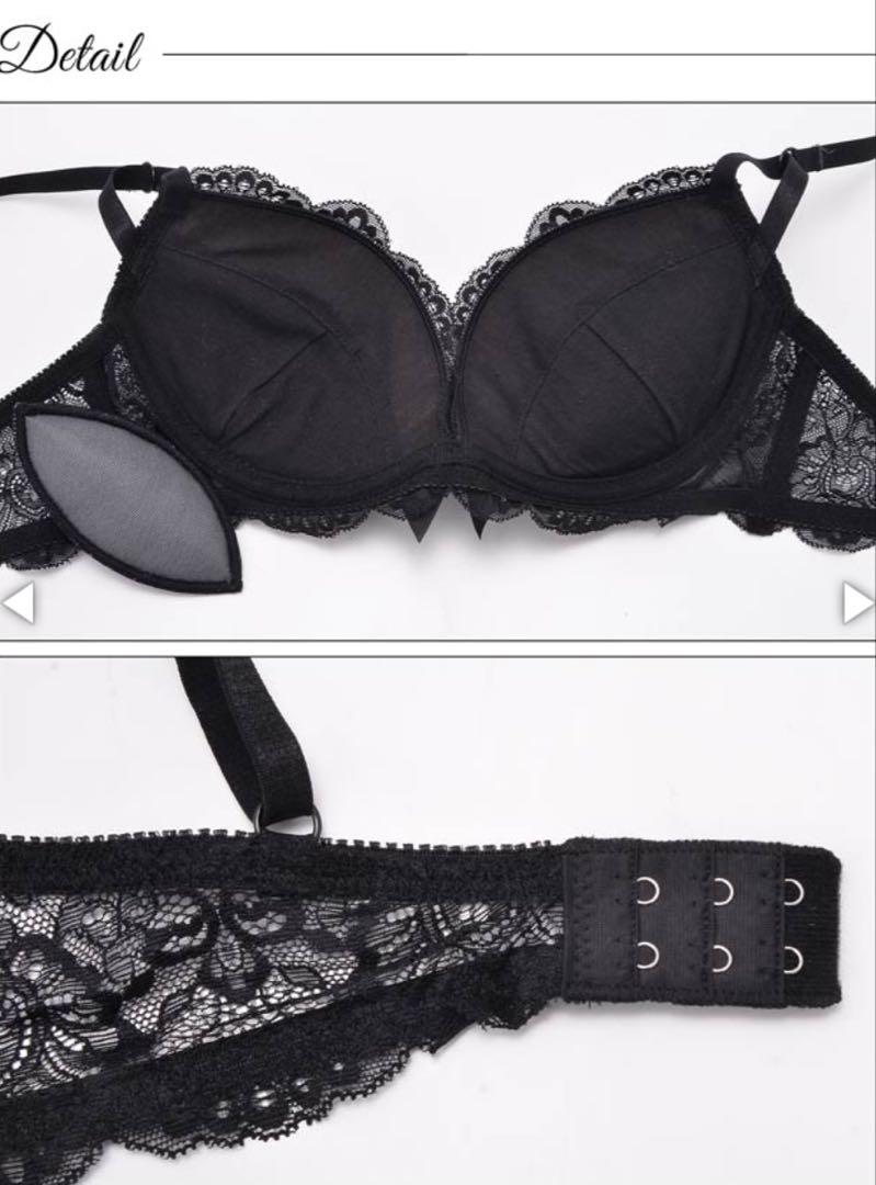【2セット まとめ売り】ブラジャー ＆ ショーツ ブラセット セクシー DRW