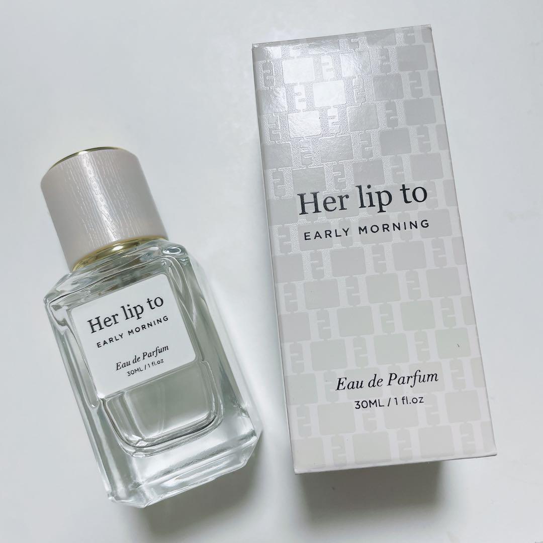 her lip to 香水　early morning 30ml Eau de Parfum - EARLY MORNING -
