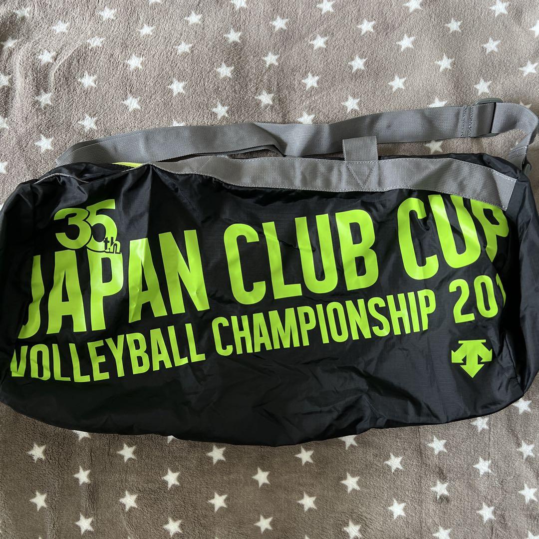 35th JAPAN CLUB CUP バレーボール用バッグ