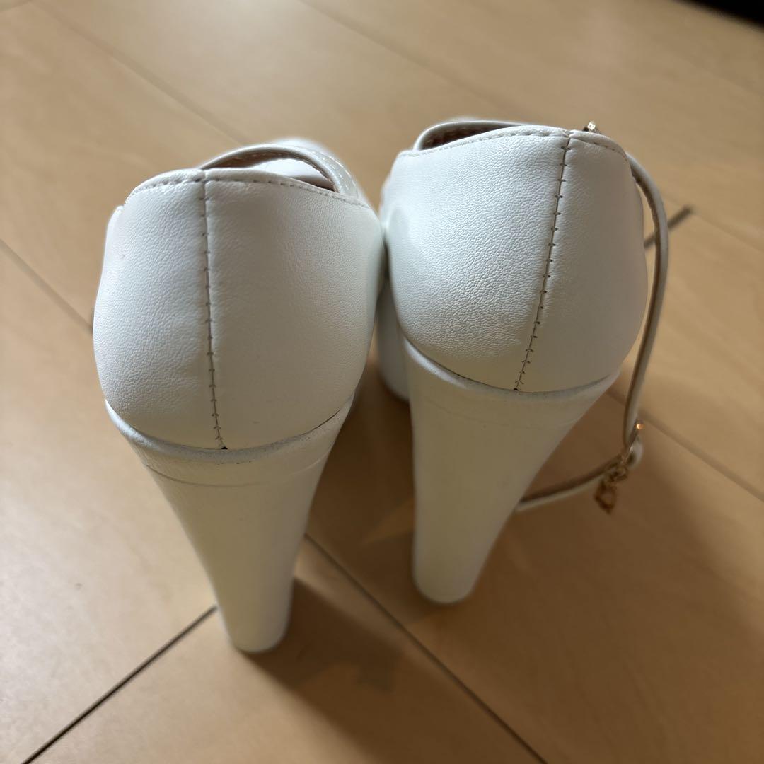 ウエディングシューズ (ヒール高15cm 22.0cm)