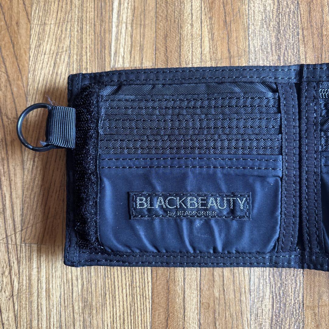 HEAD PORTER BLACK BEAUTY WALLET S 財布