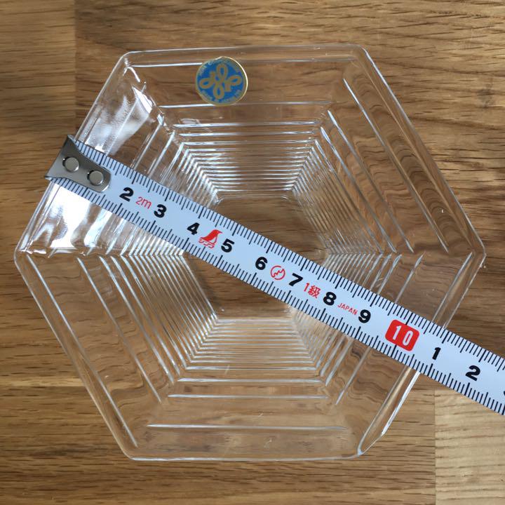 HOYA ホヤ クリスタル 六角形小鉢 5個セット - メルカリ