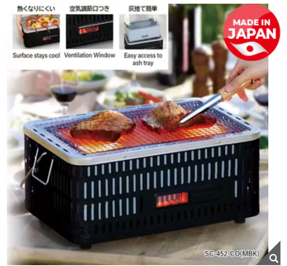 グリーンライフ テーブルトップ BBQ キャンプ空冷断熱方式 空気調整口付き