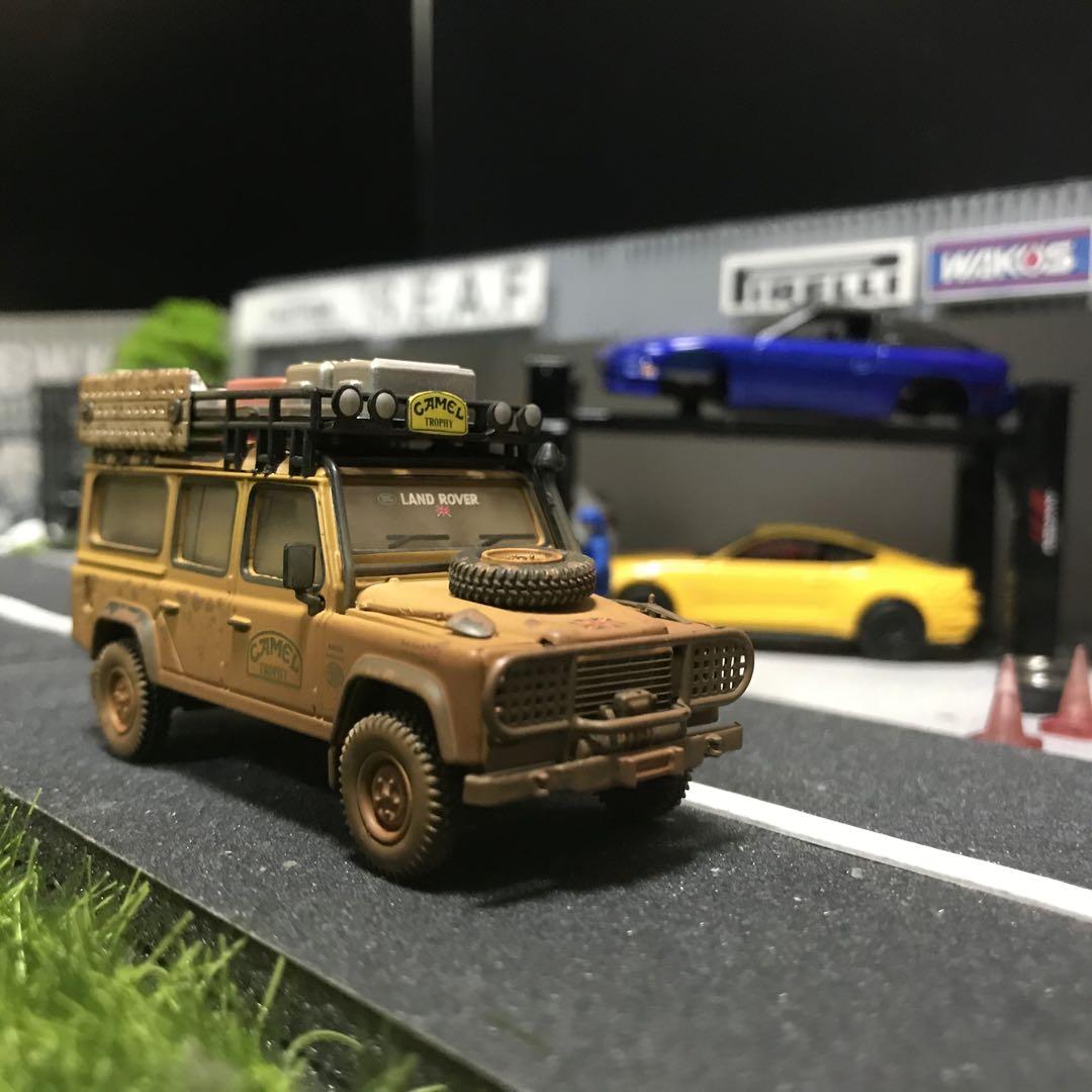 MINI GT 1/64 ランドローバー ディフェンダー キャメル　ウェザリング