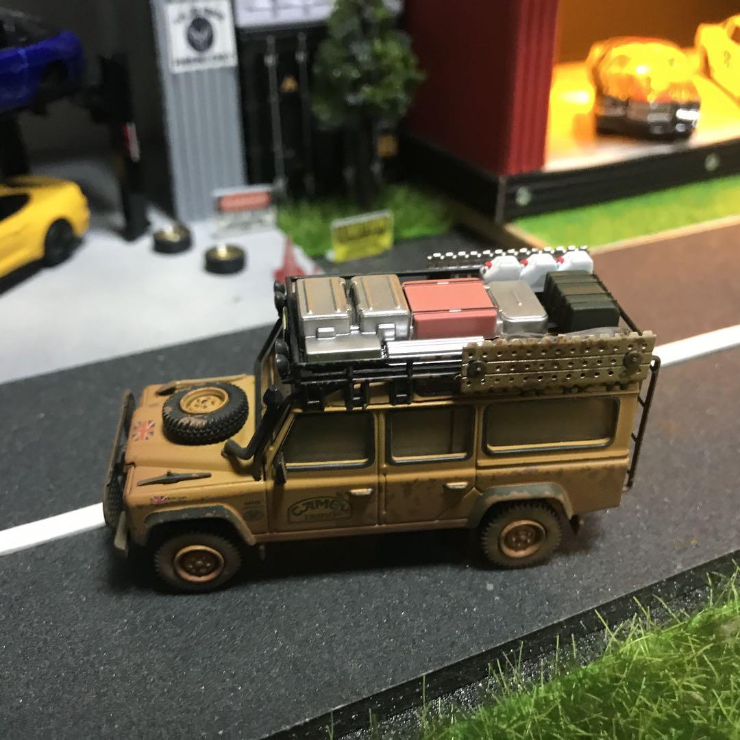MINI GT 1/64 ランドローバー ディフェンダー キャメル　ウェザリング