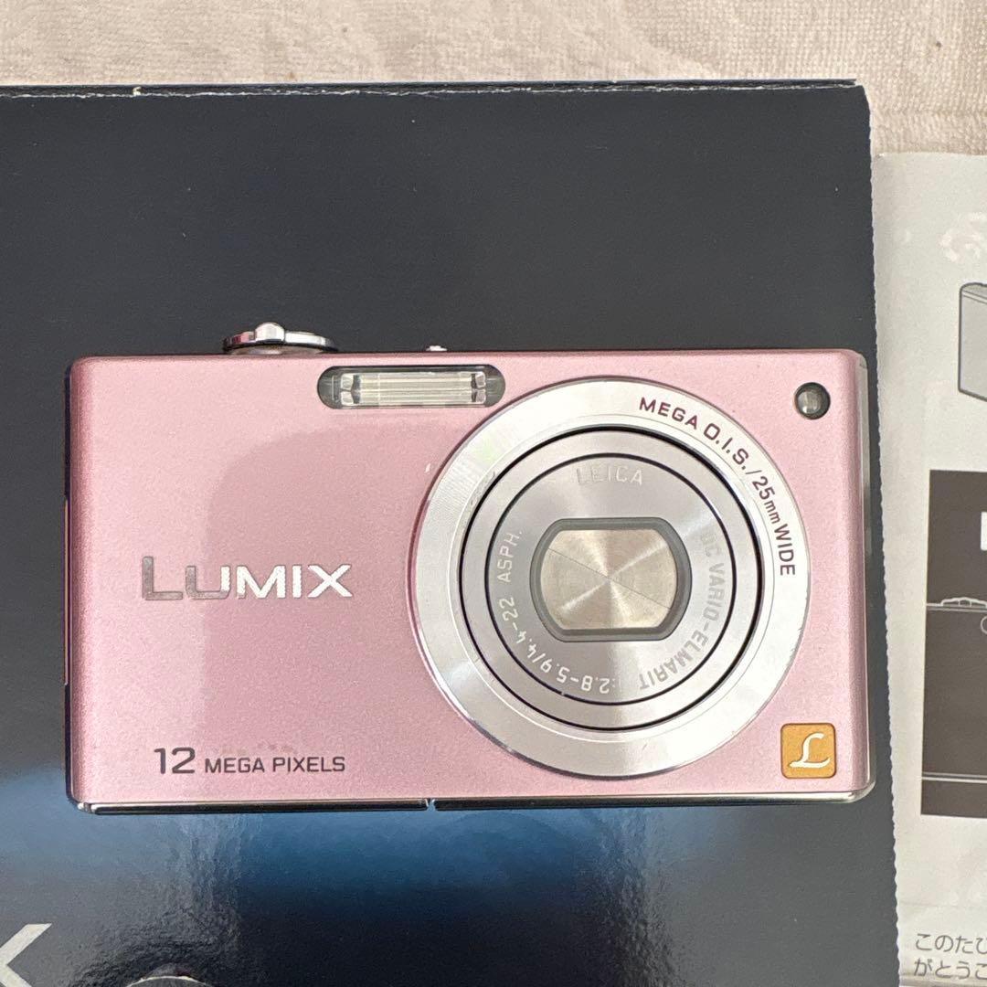 動作確認済!Panasonic LUMIX DMC-FX40 ピンク - メルカリ