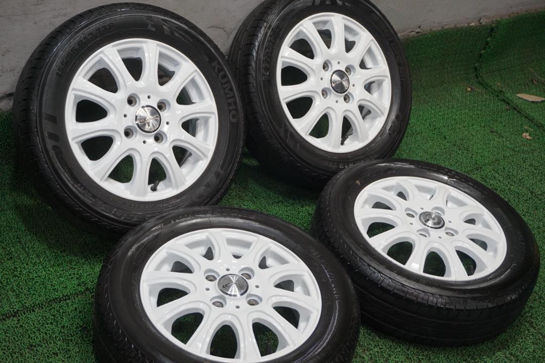 WEDS　カスタムホワイトエディション　軽四　軽トラ　155/65R13