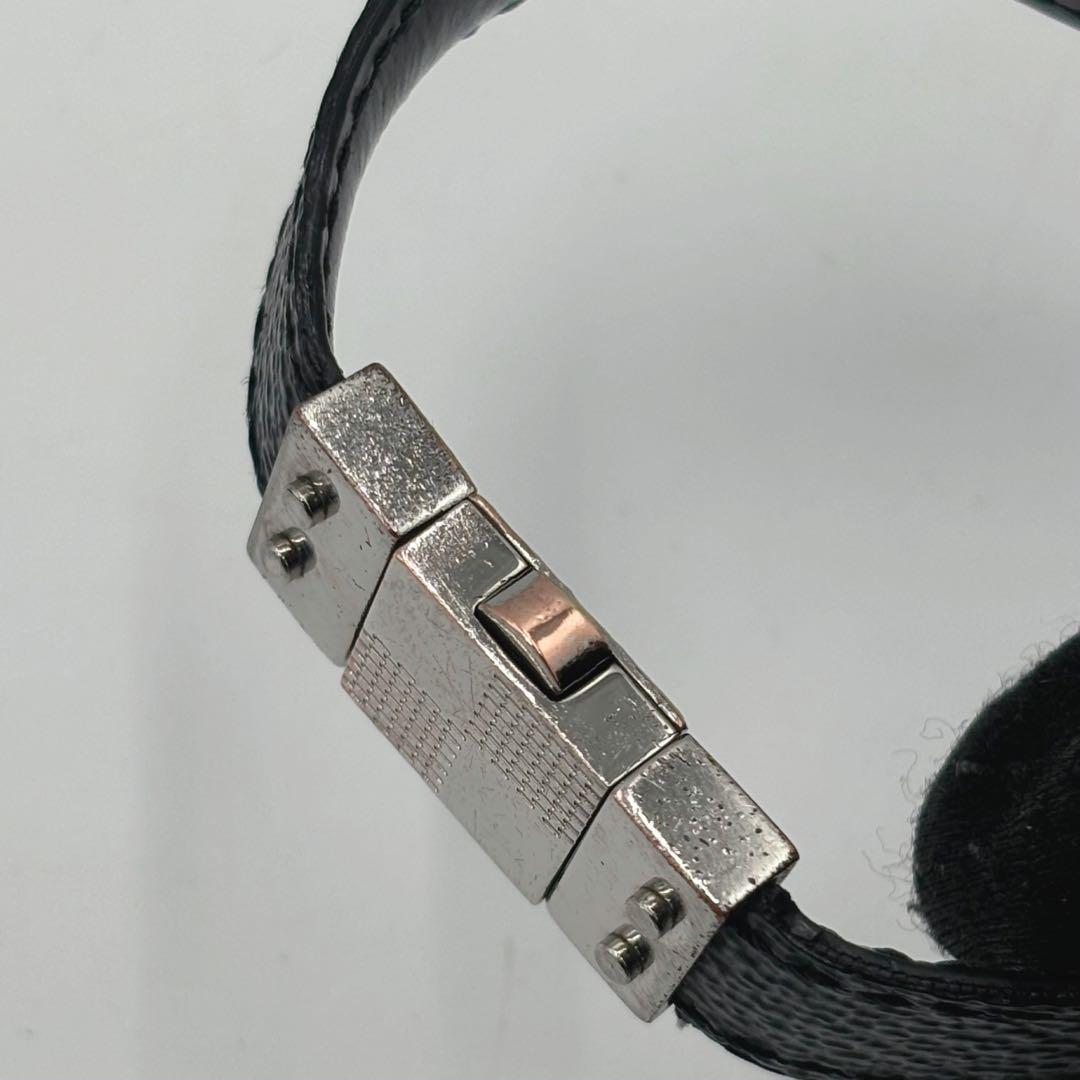 専用ルイヴィトン M6606E ダミエ　ブラスレ リバーシブル ブレスレット　黒