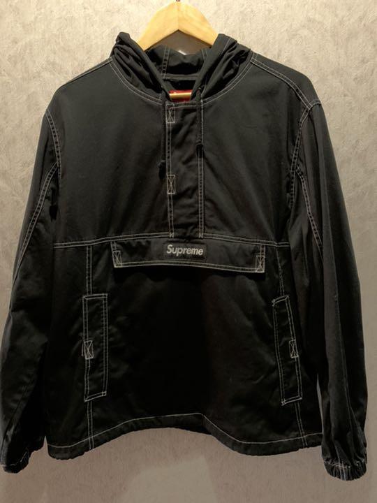 Supreme アノラックパーカー　黒　Mサイズ