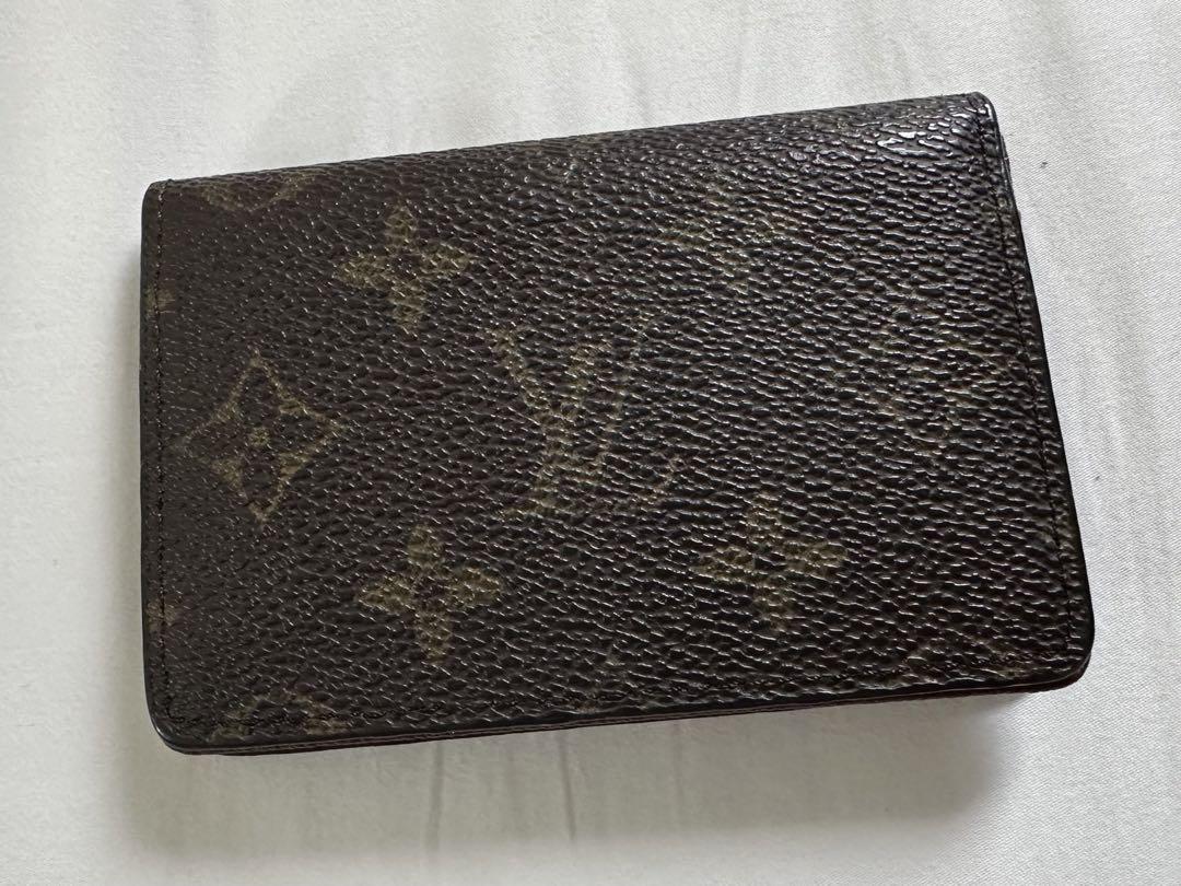 【美品】ルイヴィトン　モノグラム　名刺入れ