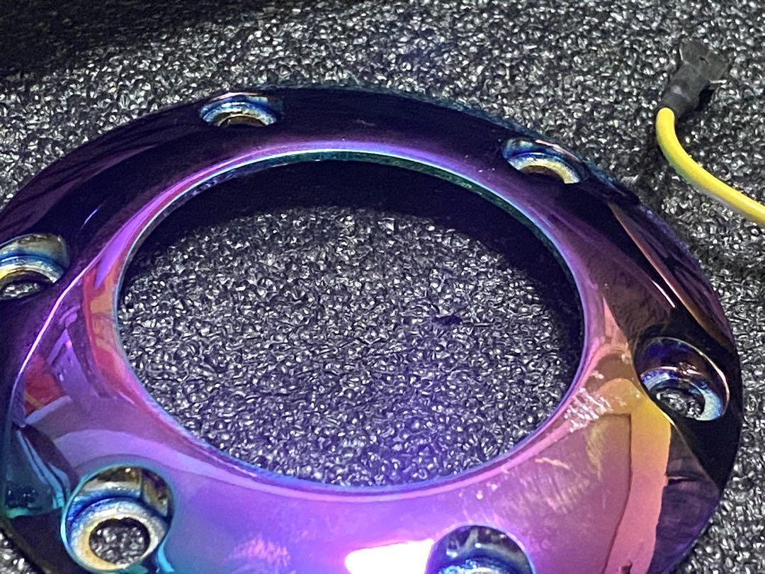 希少　NRG Innovations ステアリングホイール 350mm