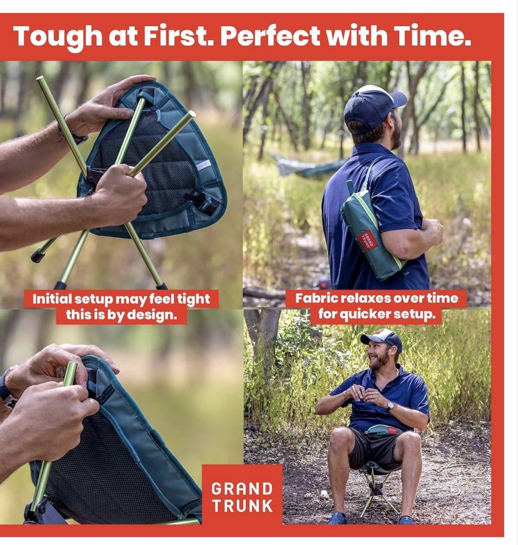 GRAND TRUNK 折りたたみチェア グリーン