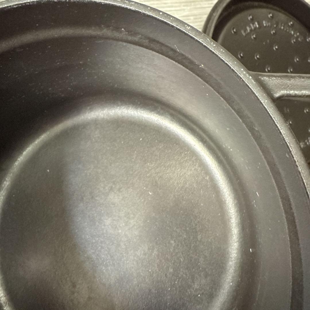 STAUB LA COCOTTE 赤 鍋 22cm