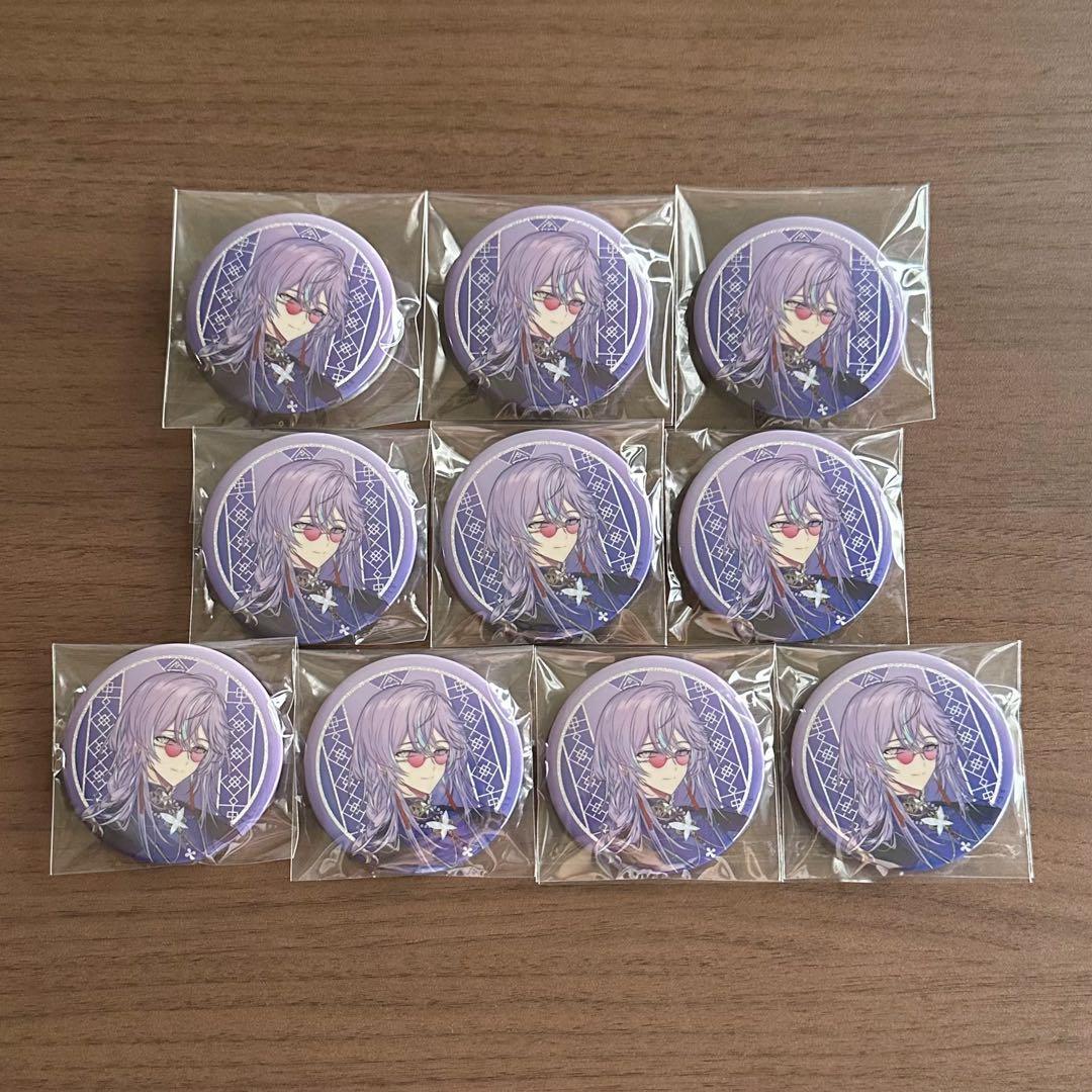 にじさんじ 星導ショウ 2周年 缶バッジ